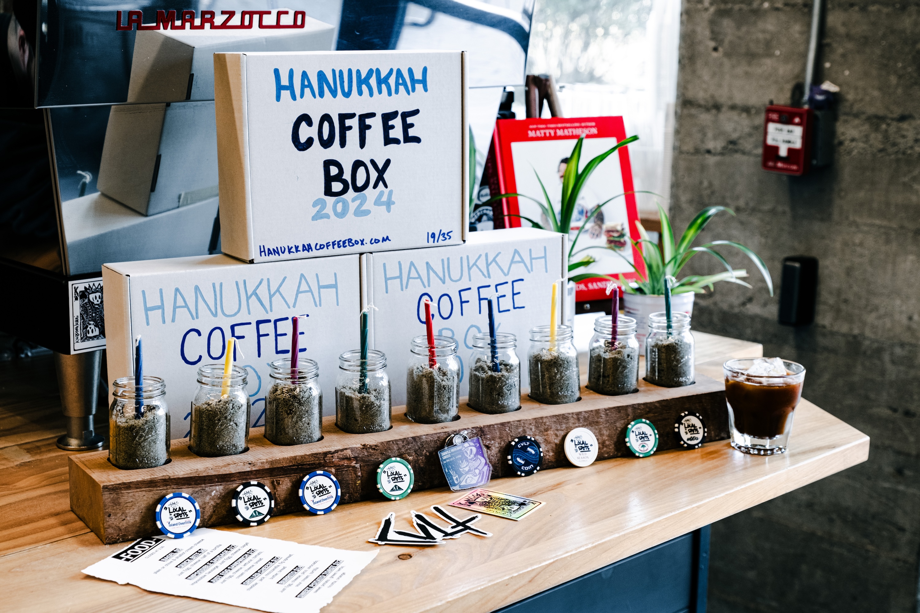 Hanukkah Coffee Box
